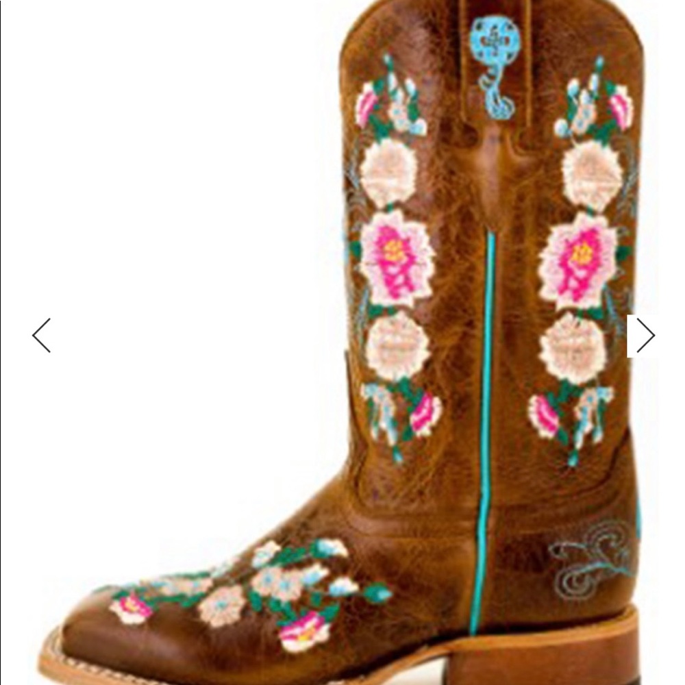 Macie Bean Youth Girls Honey Bunch Cowgirl Boots Boots size 3